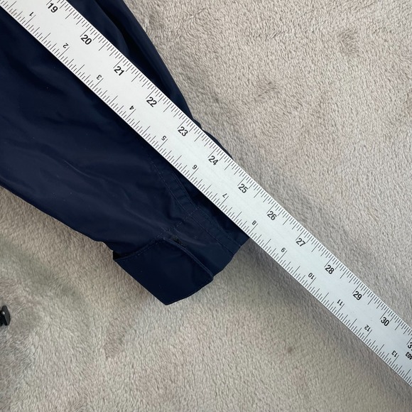 Burberry London Hedley Hooded Zip-Up JacketMen 52 Navy Packable Hood $590 - Picture 13 of 15